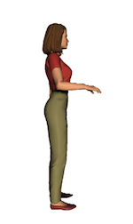 Computer workstation posture: Standing